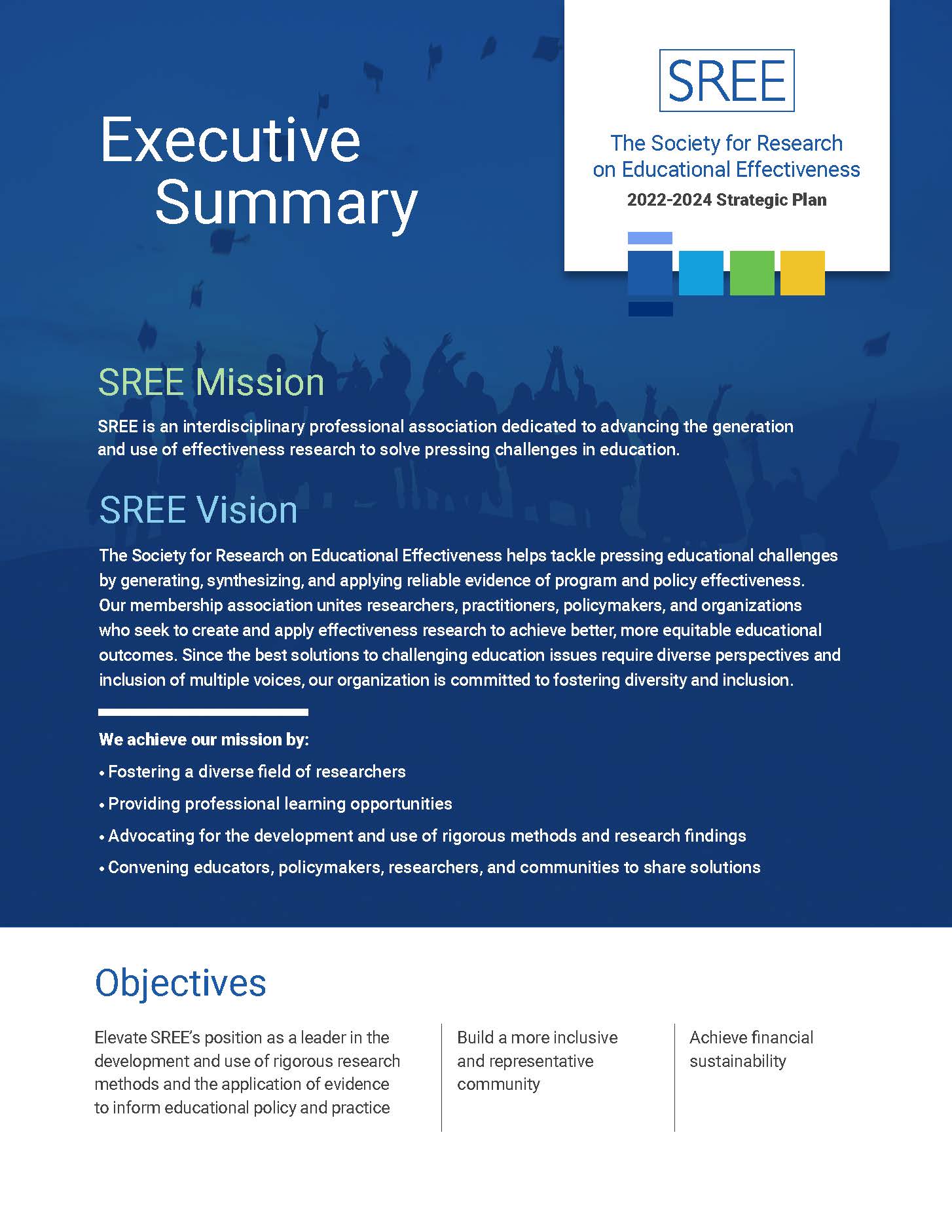 SREE 2021 Strategic Plan: Executive Summary