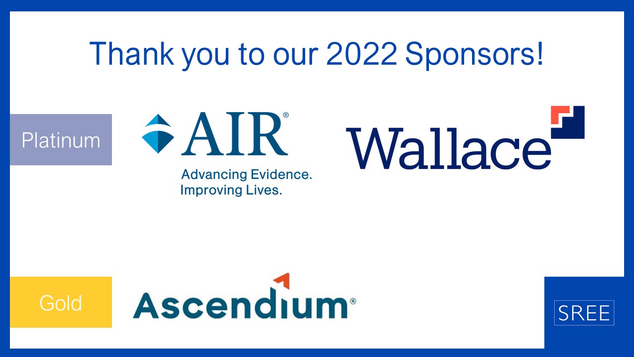 2022 Platinum & Gold Sponsor Thank You