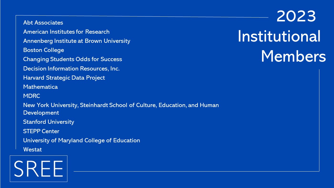 2023 Institutional Members